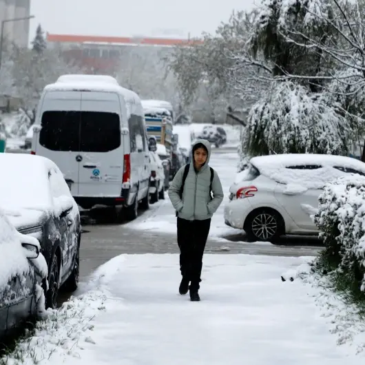 İki ilde eğitime kar engeli