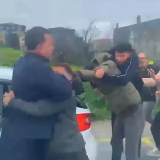 Direksiyon sınavında komisyon üyesine saldırdılar: Oğluyla birlikte yakalandı