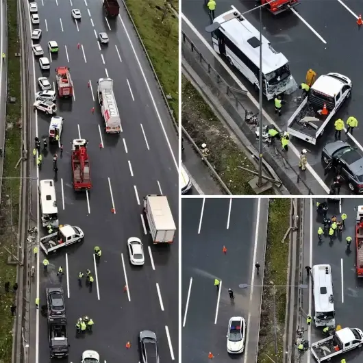 Kahreden kazanın görüntüleri ortaya çıktı: Kuzey Marmara’daki facia dronla kaydedildi