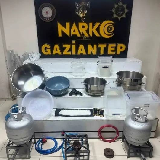 Gaziantep’te uyuşturucu operasyonu: 4 tutuklama