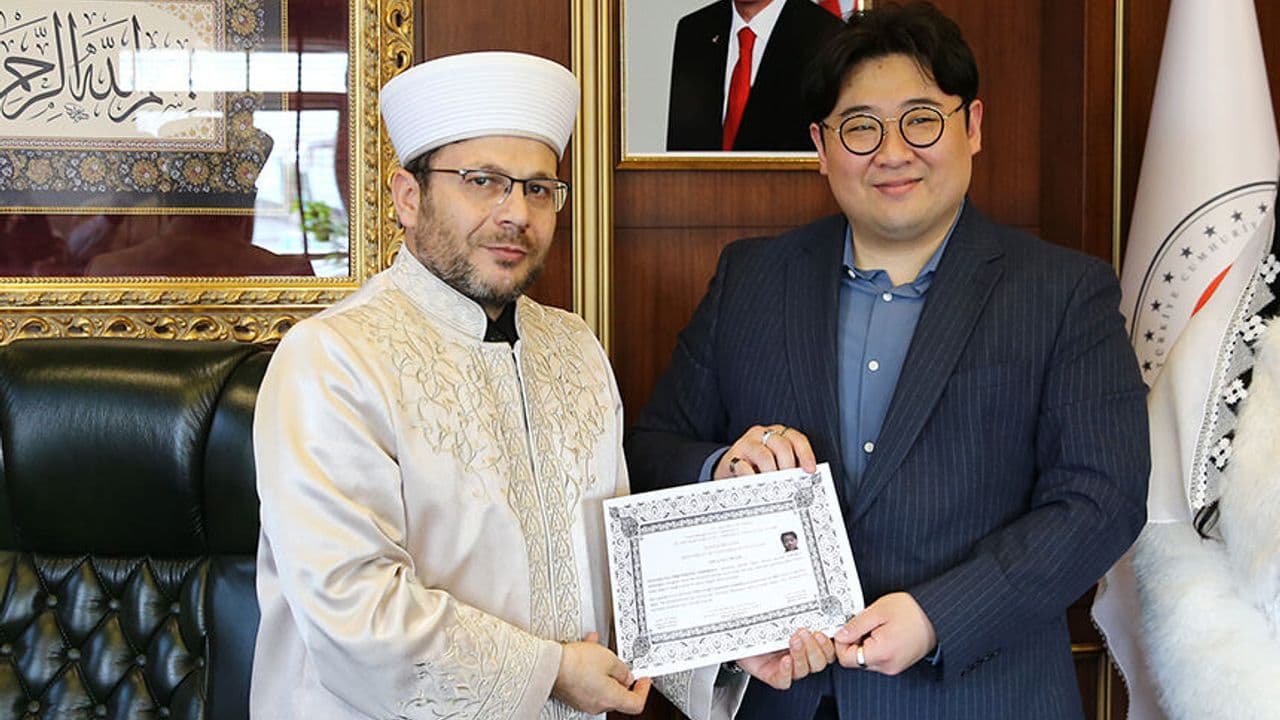 Güney Koreli Jang, Bingöl'de Müslüman oldu