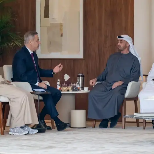 Bakan Fidan BAE lideri Nahyan ile görüştü