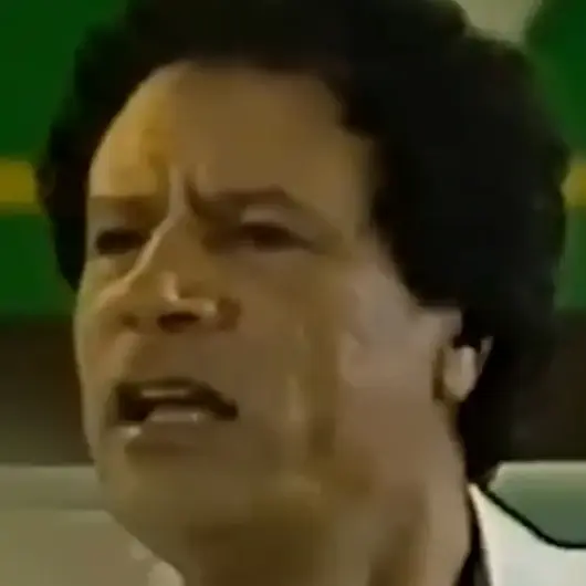 Kaddafi'nin tarihi konuşması tekrar gündem oldu